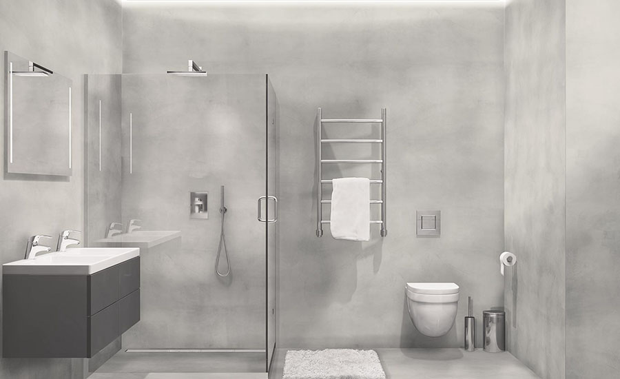 Platino Dulux Creativo Microcement Bathroom Platino Dulux Creativo Microcement Bathroom
